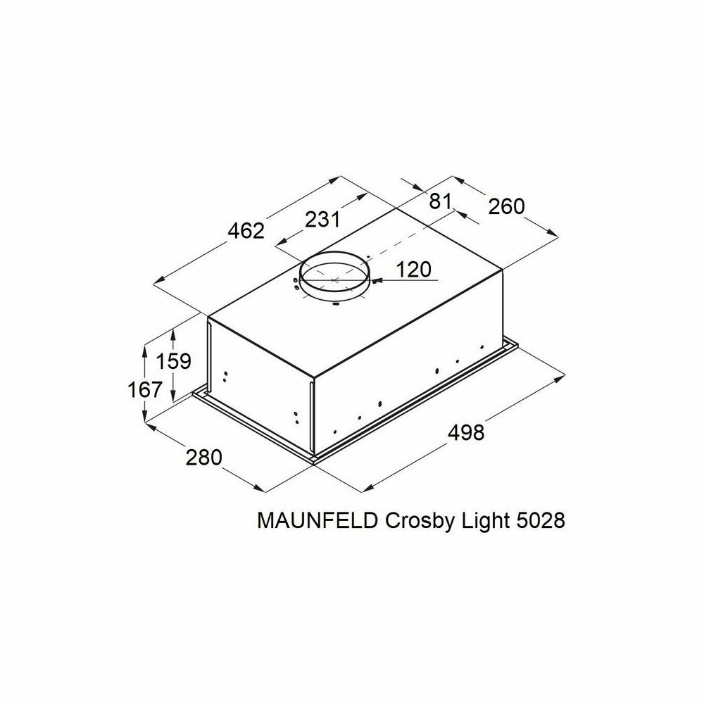 Кухонная вытяжка MAUNFELD Crosby Light 5028 чёрный - фотография № 15