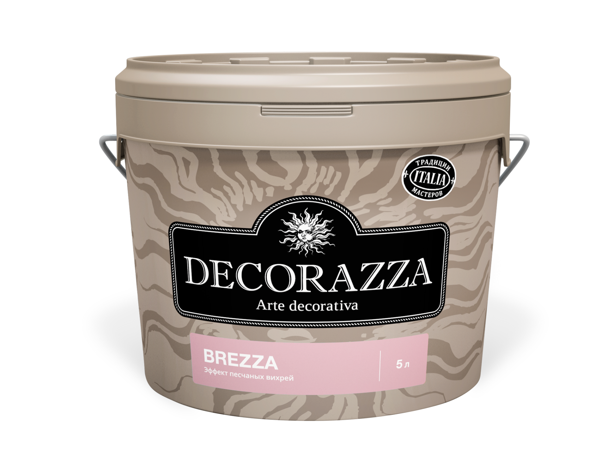 Decorazza BREZZA / Брицца Декоративный материал с эффектом песчаных вихрей 1л