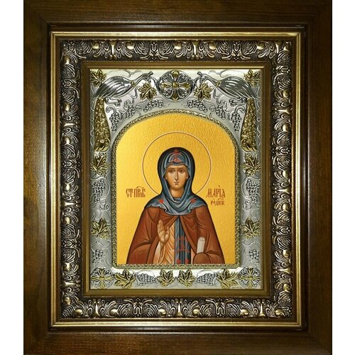 Икона Мария Радонежская преподобная икона мария радонежская размер 19 х 26 см