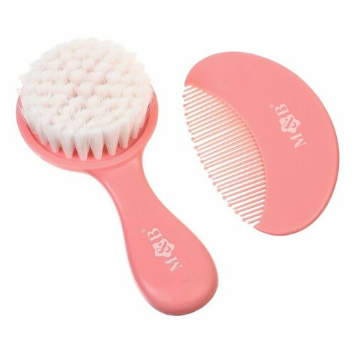 MumBaby Набор детских расчесок 2 шт цвет розовый 532₽
