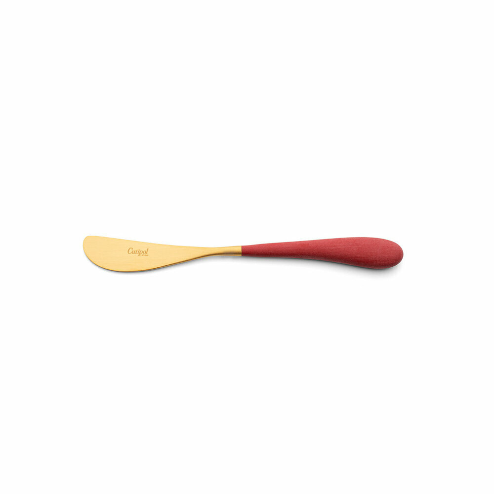 Набор столовых приборов Cutipol "Alice Red Gold" 3пр красный/золотой ALI.3. RGB - фото №3