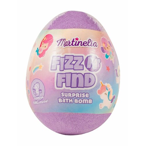 MARTINELIA Бомбочка для ванны с сюрпризом фиолетовая, 193 г
