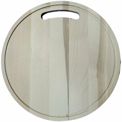 Доска разделочная Guter Baum 08.07.4. размер 260*260*8 мм. Диаметр 260 мм 108074