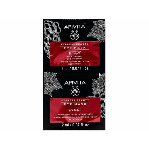 Маска для кожи вокруг глаз антивозрастная APIVITA Express Beauty grape маска для кожи вокруг глаз apivita express beauty ginkgo biloba 2х2 мл