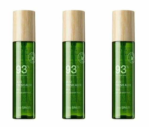 The Saem Мист-спрей для лица Jeju Fresh Aloe Mist, 120 мл, 3 шт