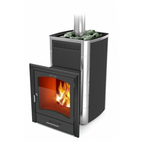 фото Печь Для Бани Tmf Калина 2 Inox Бсэ То Антрацит Нв Пра