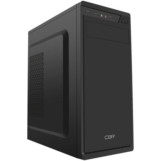 Корпус Cbr ATX Miditower J02 c БП 450W 120mm черный (PCC-ATX-J02-450W)