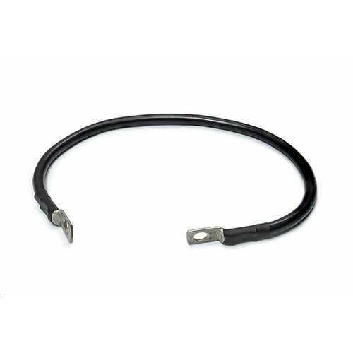 Клеммы аккумулятора перемычка-наконечник длина провода 50 см сечение 25 мм кв 12-24V 1087₽