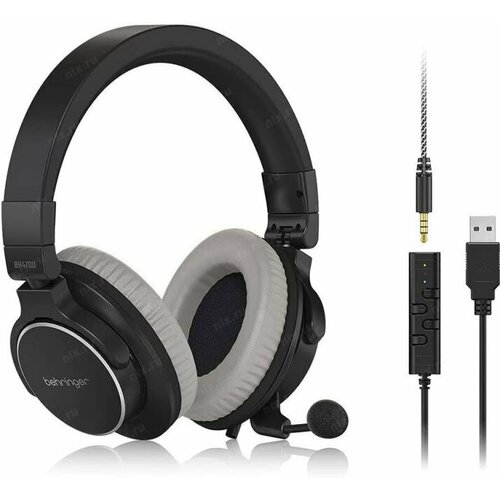 Наушники с микрофоном Behringer BH470U Black 722200₽