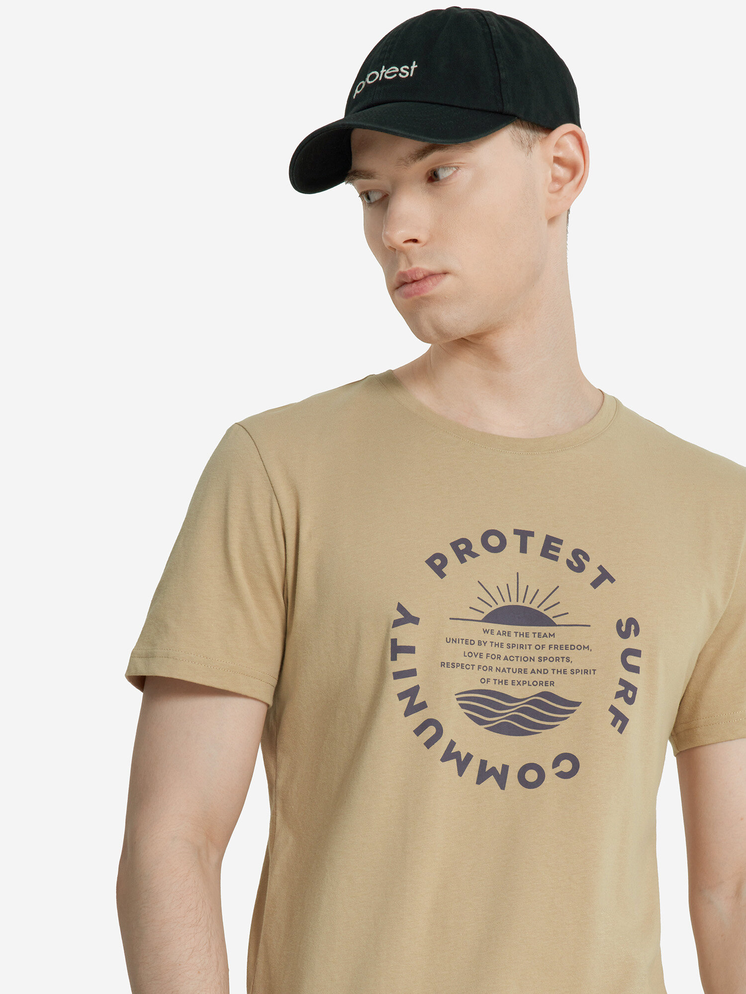 Футболка PROTEST Protest SS24 Male Table solid t-shirt