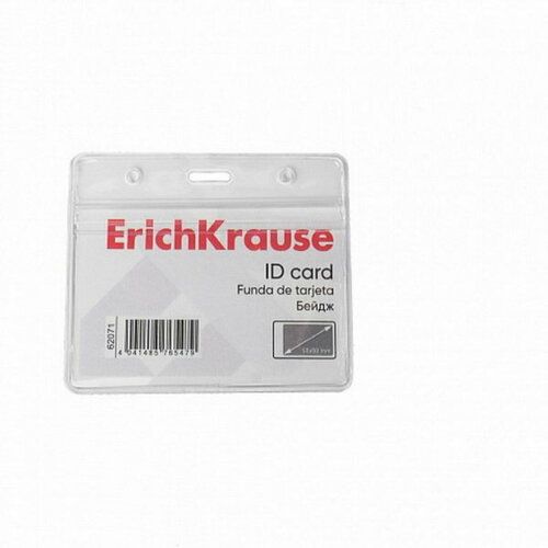 Набор бейджей горизонтальных 95 x 58 мм прозрачный 251₽