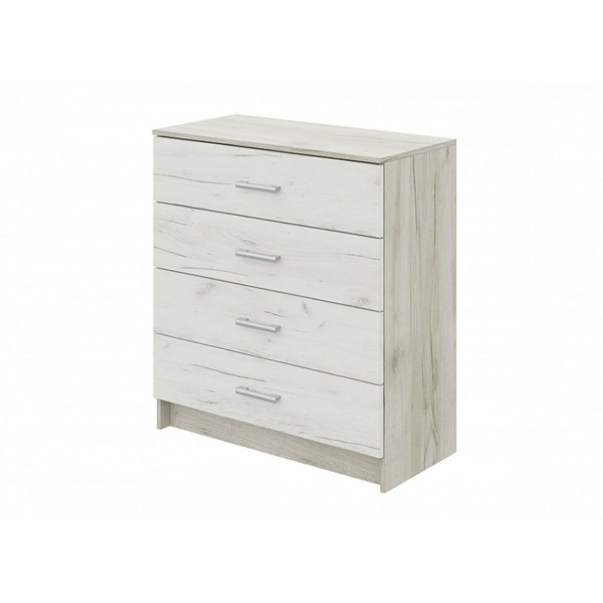 фото Комод "Гармония" КМ 601 - Дуб крафт серый / Дуб крафт белый