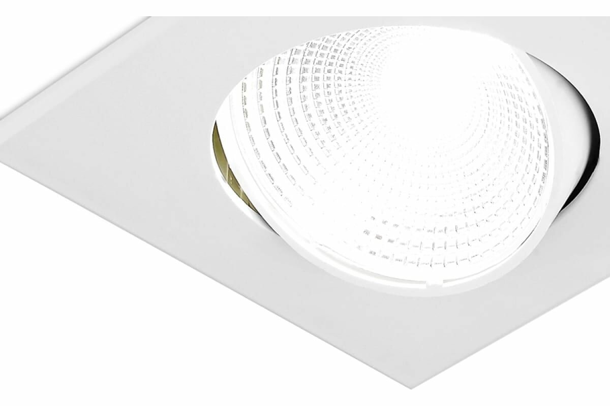 Встраиваемый потолочный светодиодный светильникS490 W 4200K белый 5W