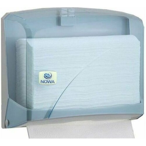 Диспенсер для бумажных полотенец NOWA Z сложения прозрачный на 200 шт. в упак K1T NOWA