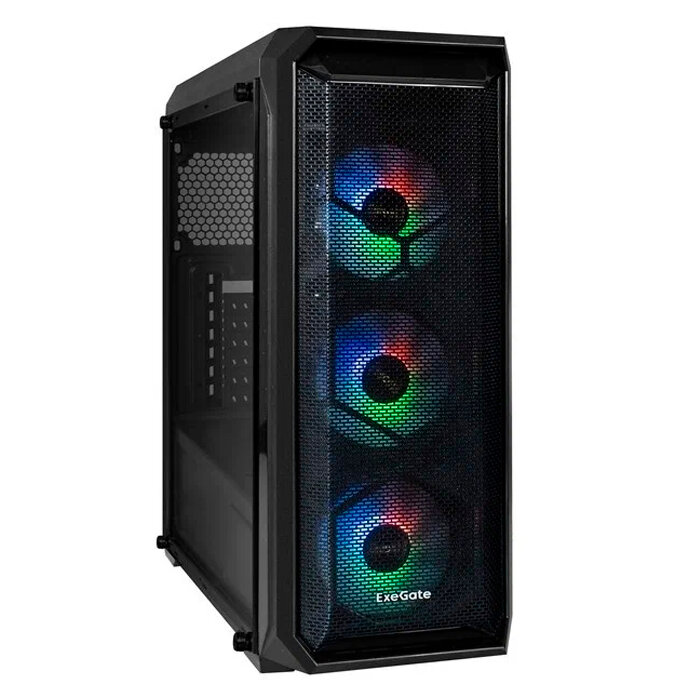 Корпус для компьютера ExeGate i3 NEO-PPH500 EX295120RUS Midi-Tower black