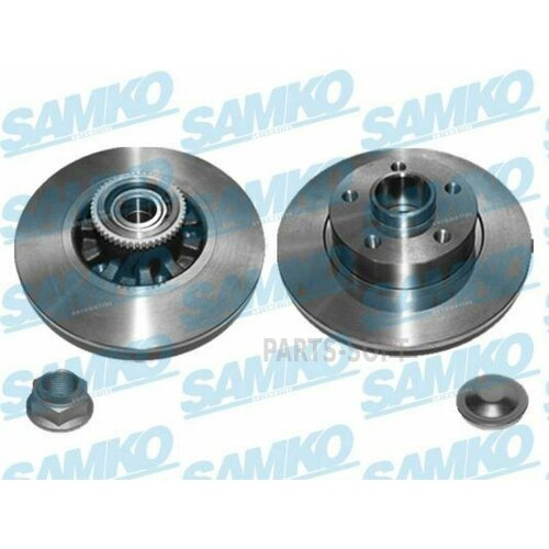 SAMKO R1072PCA R1072PCA_Диск тормозной 11690₽