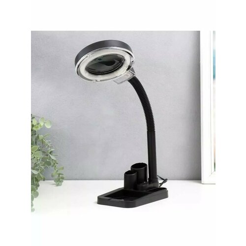 Лампа-лупа для творчества черный 52х17х14 см 2729₽