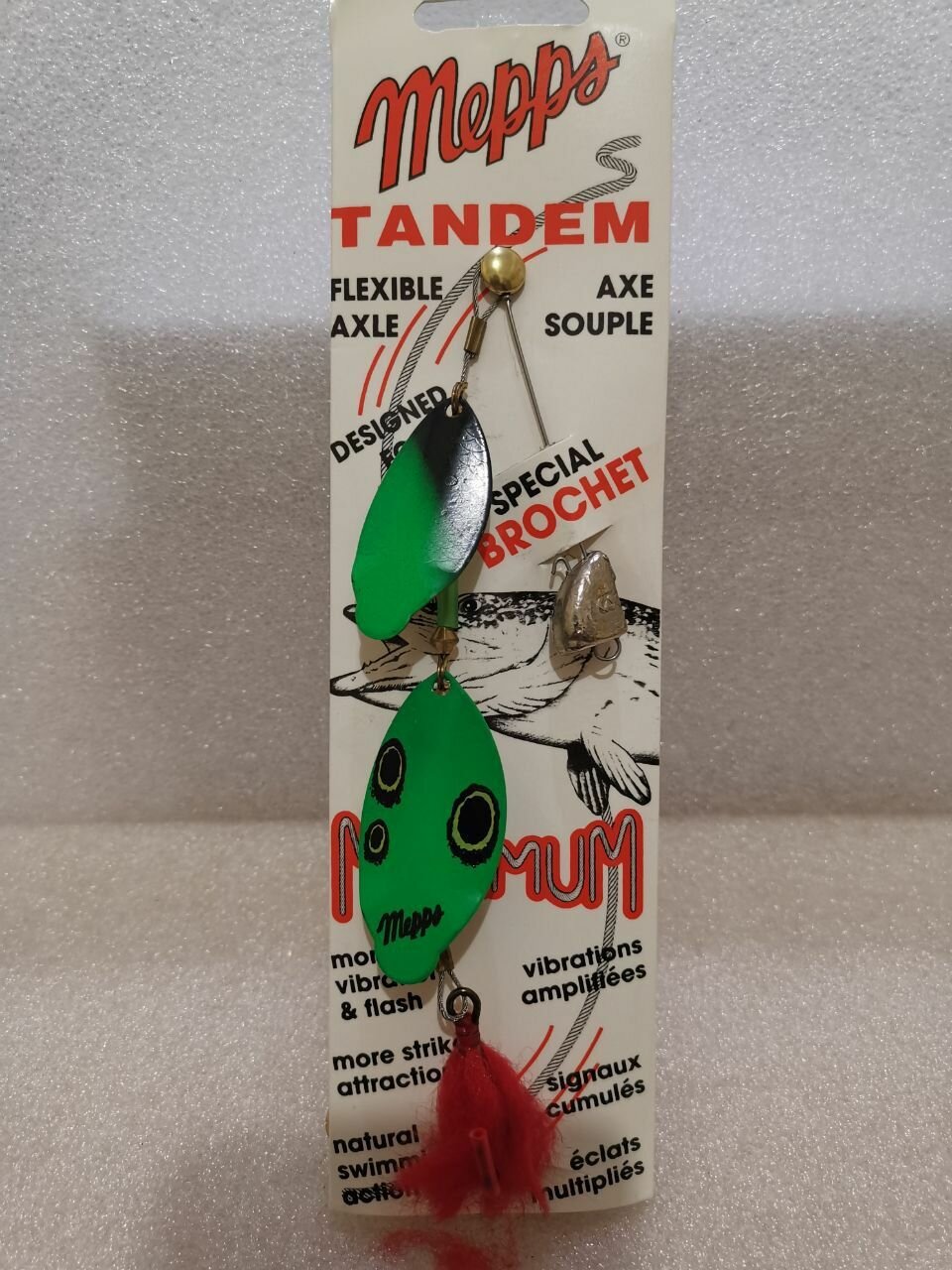 Блесна Mepps TANDEM PIKE GREEN/BLACK 27г. — фото 1