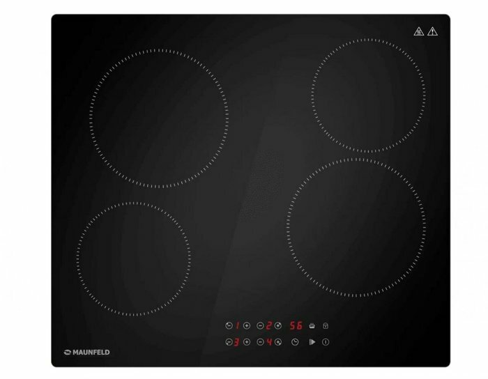 Электрическая варочная поверхность MAUNFELD CVCE594STBK, черный