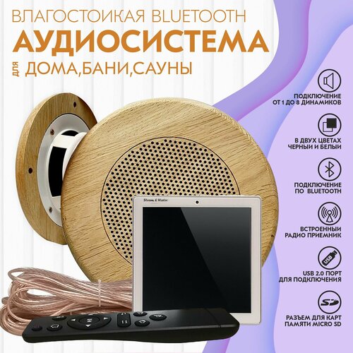 Акустическая система для сауны и бани SW 2 white SENSOR SAUNA круглый 4400000₽