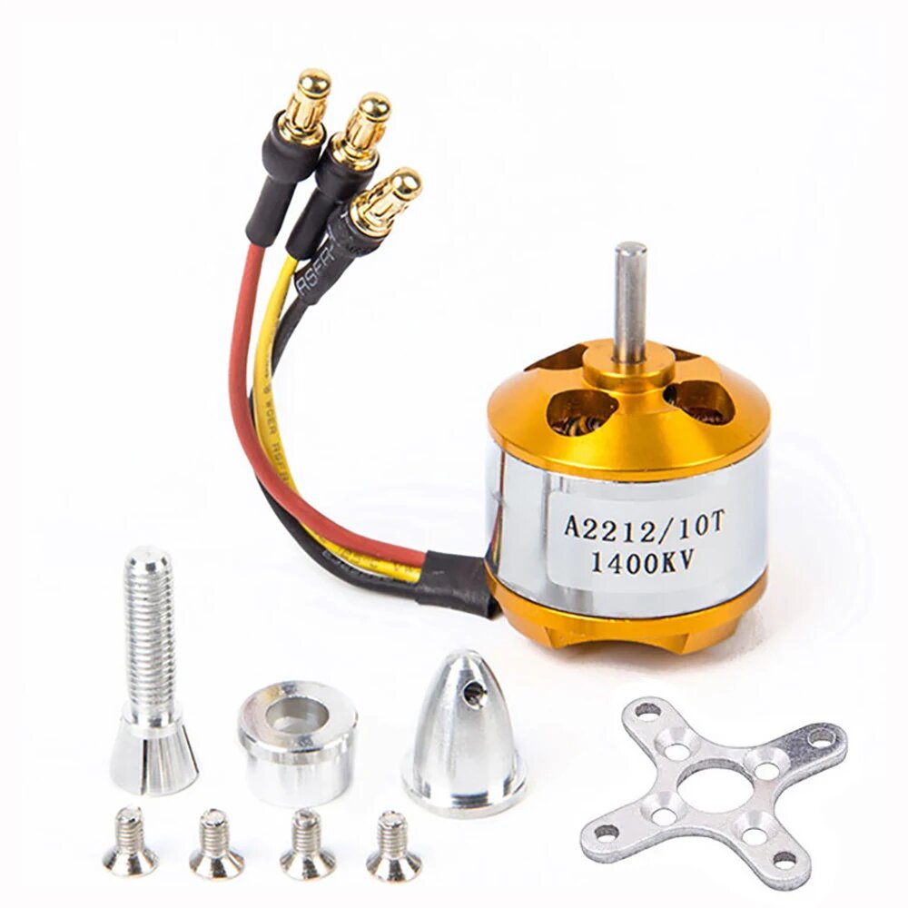 XXD A2212 2212 930KV 1000KV 1400KV 2200KV 2450KV 2700KV Бесщеточный двигатель для радиоуправляемых самолетов с неподвижным крылом Мультироторные дроны, KV1400 With plug