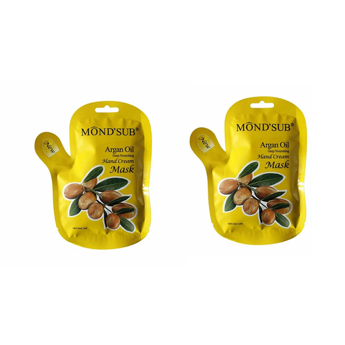Крем-маска для рук MondSub Argan Oil питательная с аргановым маслом 36мл 2 шт 538₽