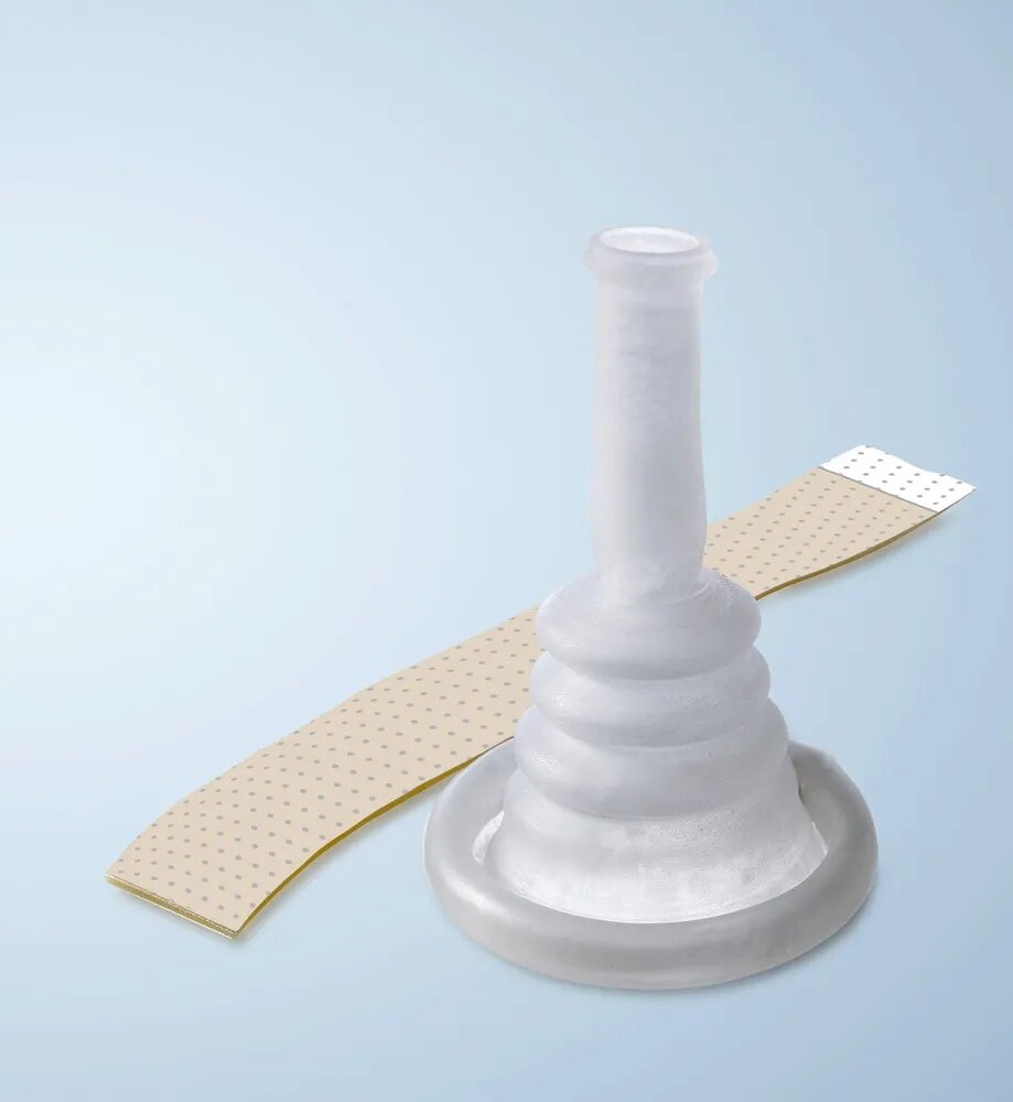 Картинки 050300 Уропрезерватив с пластырем, безлатексный, Coloplast ConveenSecurity+ (30мм) 30шт