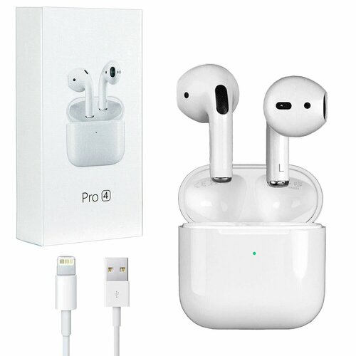 Беспроводные TWS наушники PRO 4 белые ISA 1200₽