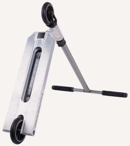 Изображение товара Самокат трюковой Drakkar Universal grey/white, серый/белый, для роста 150-165 см