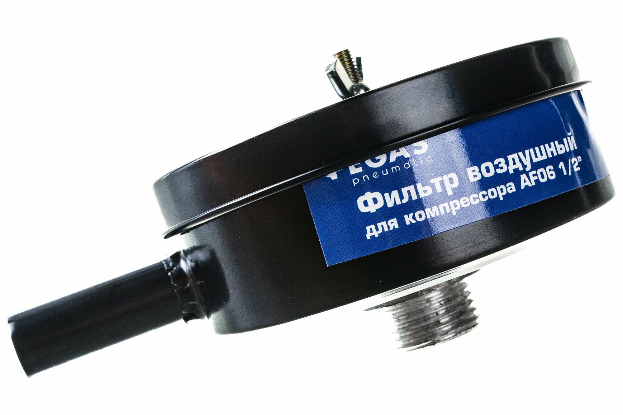 фото Фильтр воздушный для компрессора металлический AF06 1/2 Pegas 6707