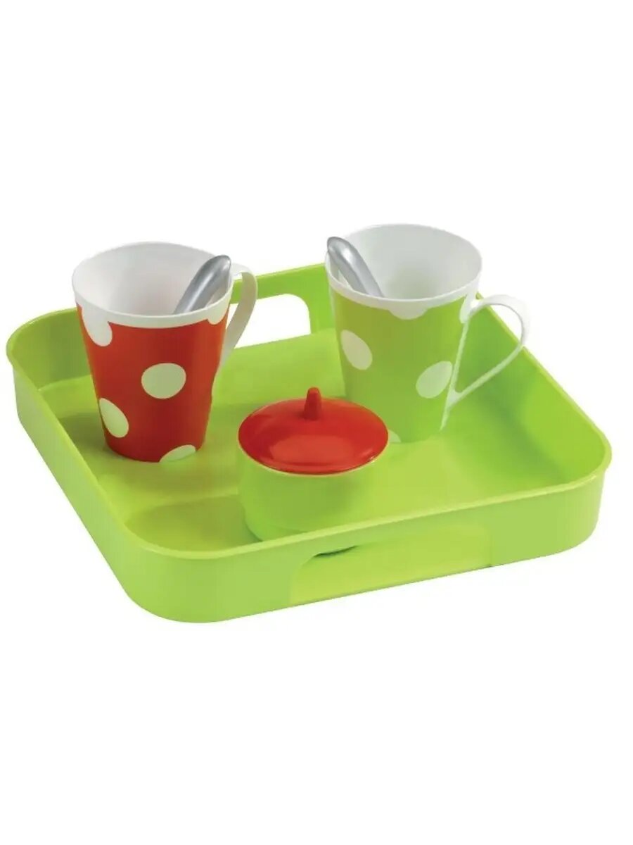 Игровой набор Ecoiffier "Эспрессо", пластик, для сюжетно-ролевой игры, развивающий, 16 предметов — фото 1