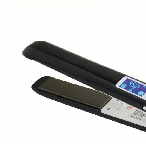 Профессиональная плойка для волос утюжок выпрямитель утяжок настройка температуры с керамическими пластинами для укладки завивки волос черный 1111100₽