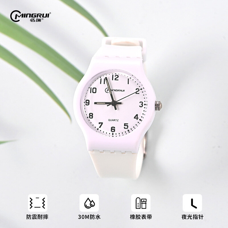 фото Часы, кварцевые, водонепроницаемые, светящиеся, диаметр 34мм