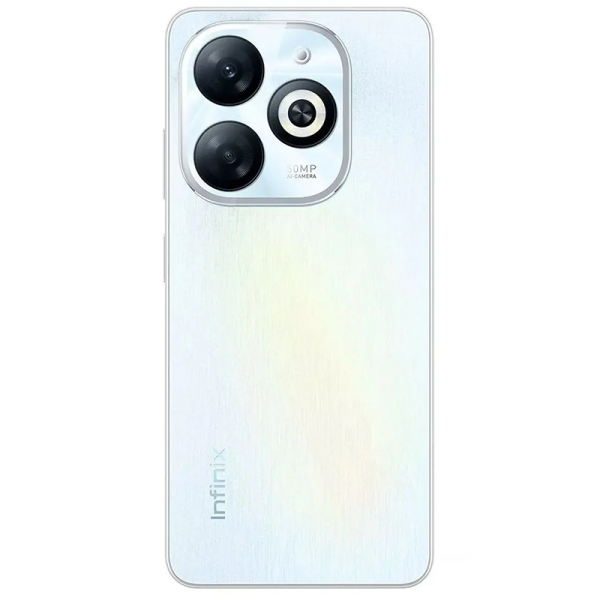 Смартфон Infinix Smart 8 Pro 4/256 ГБ, Dual nano SIM, Galaxy White — фото 1