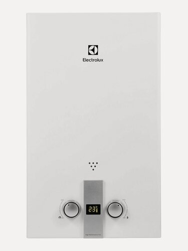 Изображение товара Водонагреватель проточный газовый Electrolux GWH 10 High Performance Eco, белый