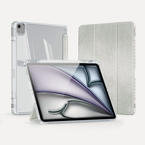 Изображение товара Чехол-книжка Dux Ducis для iPad Air 13 (2024) / Pro 12.9 (2018/2020/2021/2022), Unid series, зеленый