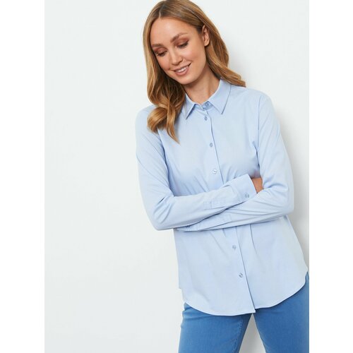 фото Рубашка gerry weber, размер 44, голубой