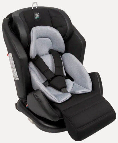 Изображение товара Автокресло детское Amarobaby Favorite ISOFIX с боковой защитой группа 0+/1/2/3 AB24-20FAV/0911 (черный/серый)