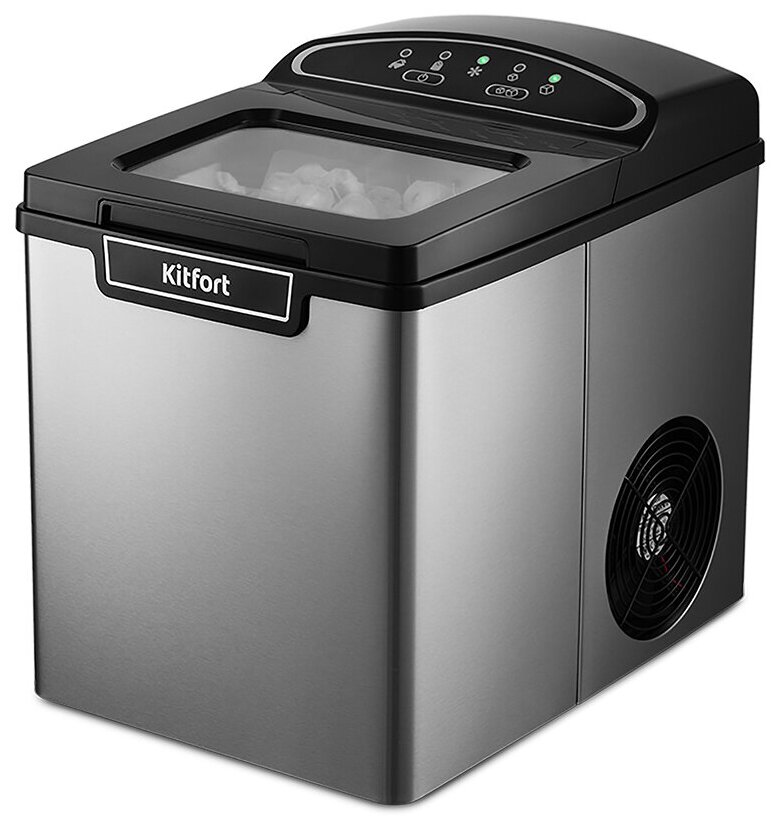 Льдогенератор мощность 105 Вт 19 л Kitfort KT-1807 (+подарок)
