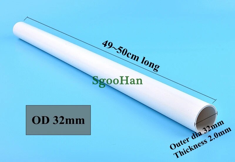 СgooHan фитинги для аквариума ПВХ труба 2 шт outer dia 32mm 2pcs