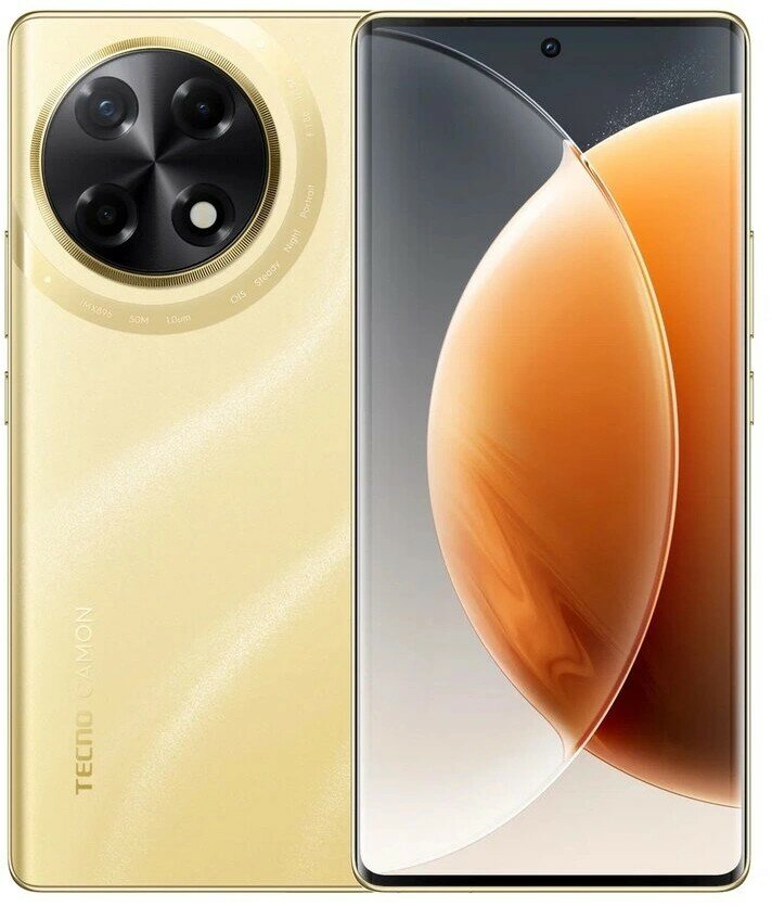 Смартфон TECNO Camon 30S 8/128Gb, золотистый