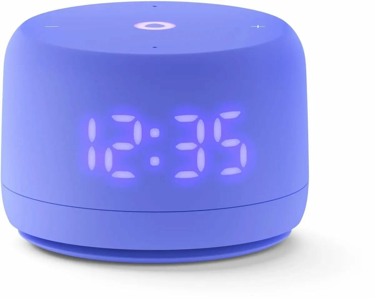 Умная колонка Yandex Станция Лайт 2 YNDX-00026 Алиса фиолетовый 6W 1.0 BT/Wi-Fi 10м