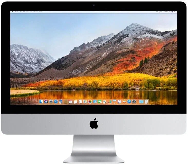 21.5" Моноблок Apple iMac 21 2012 1920x1080, Intel Core i5 2.7 ГГц, RAM 8 ГБ, HDD 1 ТБ, NVIDIA GeForce GT 640M, Серебристый