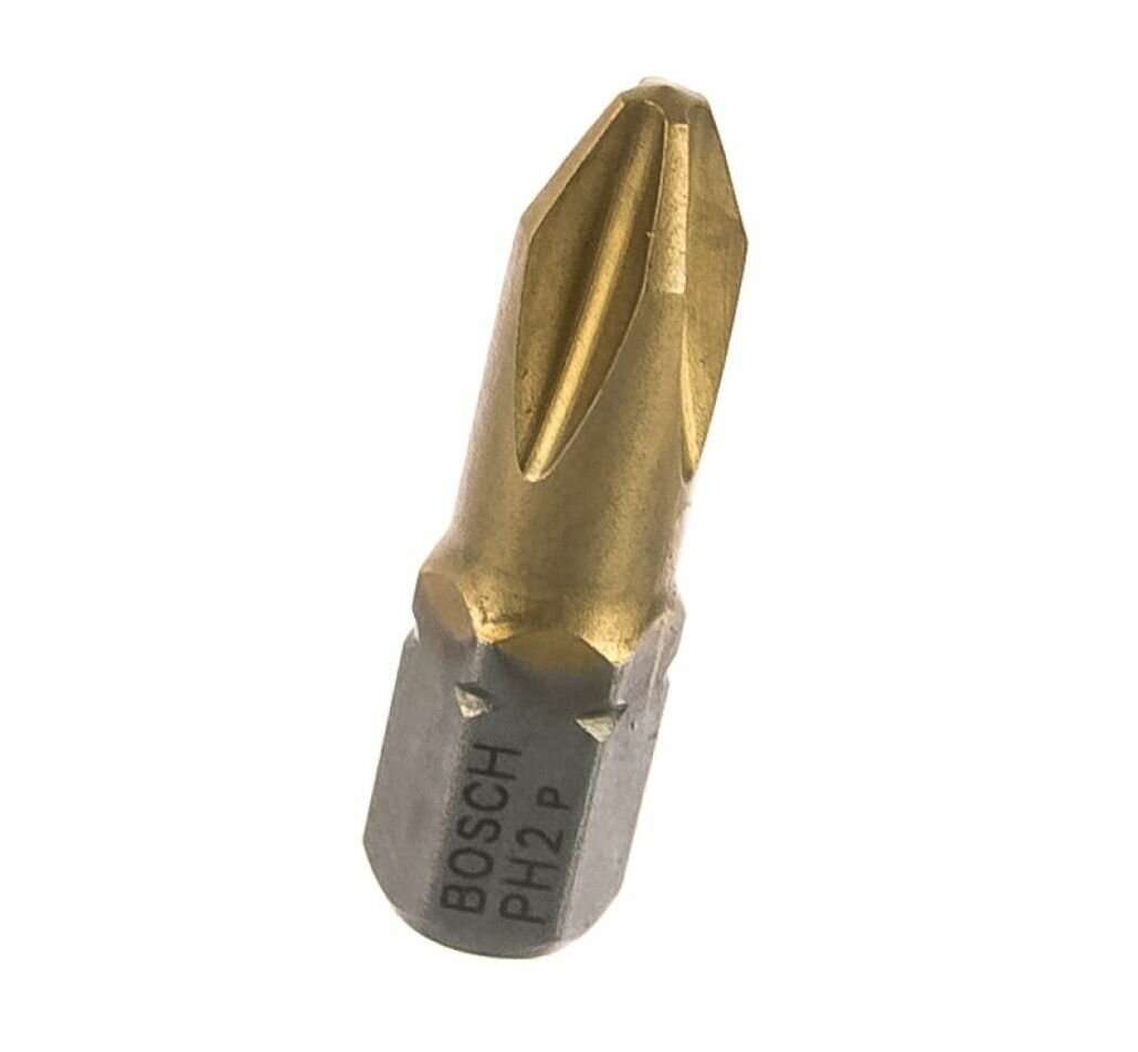 Изображение BOSCH Бита - насадка Bosch MAXGrip 25мм PH2 (3шт) 2.607.001.546