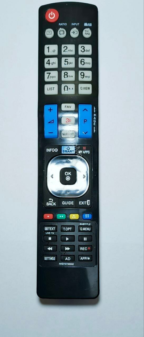 Пульт ДУ AKB73756502 , (RM-L930RU) для телевизоров LG , без элементов питания.