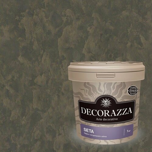Изображение товара Декоративная штукатурка с эффектом натурального шелка Decorazza Seta (1кг) ST 18-40