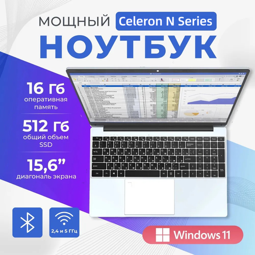 Ноутбук 15.6