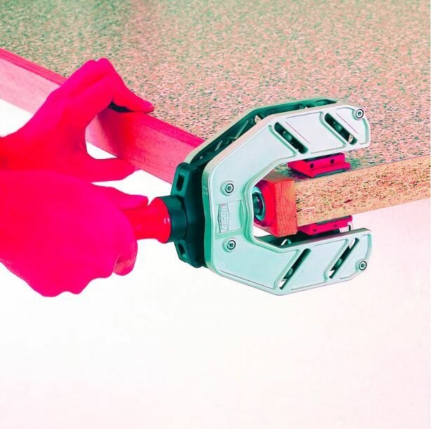 Изображение Струбцина для кромок и торцов BESSEY 10-55мм. одной рукой BЕ-ЕKT55