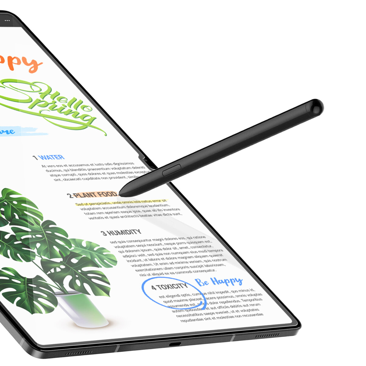 Стекло защитное Araree Core для Samsung Galaxy Tab S8 Plus / S9 Plus, закаленное — фото 1