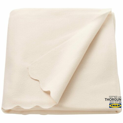 фото Плед ikea thorgun160x120 см. полиэстер. страна производства - таиланд. икеа